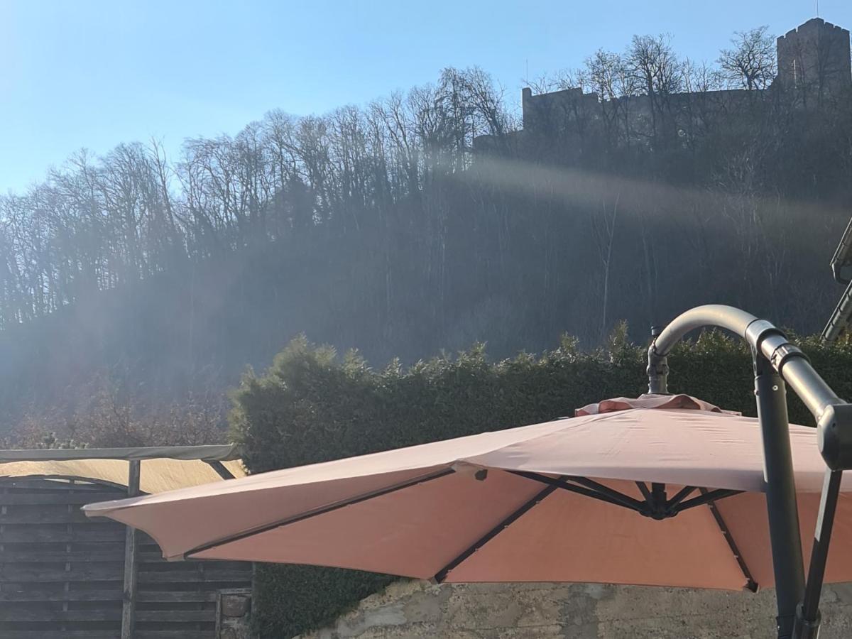 Ferienwohnung Fewo Burg Landeckblick in der Südpfalz Klingenmünster Exterior foto