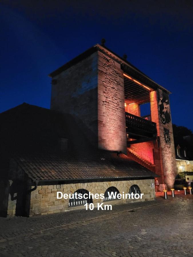 Ferienwohnung Fewo Burg Landeckblick in der Südpfalz Klingenmünster Exterior foto